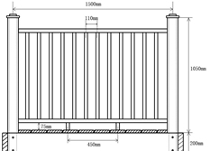 绿华与您浅谈塑木栏杆安装间距要求