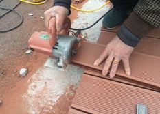 绿华塑木免费提供户外塑木地板施工图